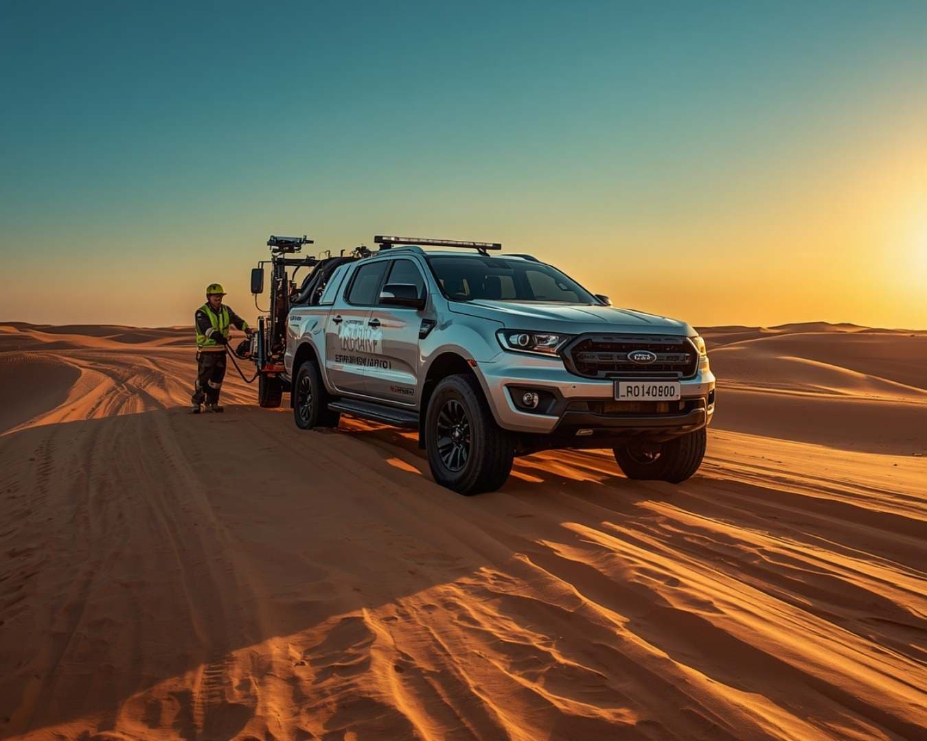 Off-road fuel delivery and vehicle rescue in Dubai