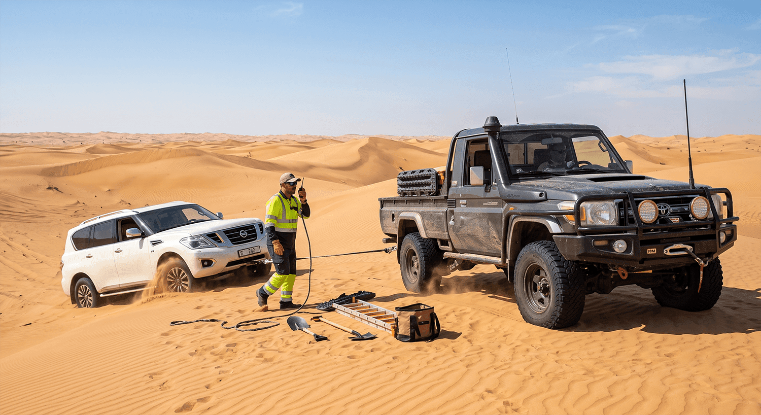 Comprehensive vehicle recovery operations in Dubai